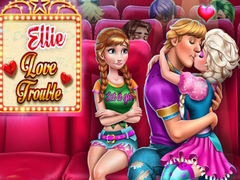 խաղ Elsa Love Trouble