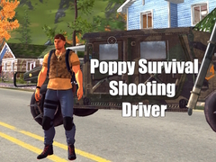 խաղ Poppy Survival Shooting Driver