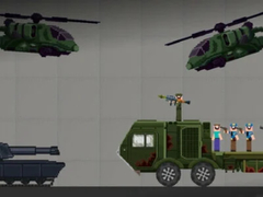 խաղ Pixel Playground: War Sandbox