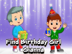 խաղ Find Birthday Girl Gianna