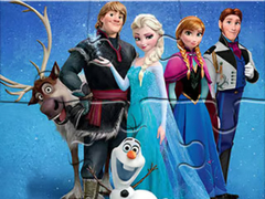 խաղ Jigsaw Puzzle: Frozen Photo