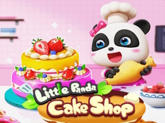 խաղ Little Panda Cake Shop