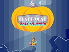խաղ FlappyCat Crazy Halloween