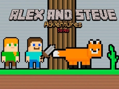 խաղ Alex and Steve Adventures Saves