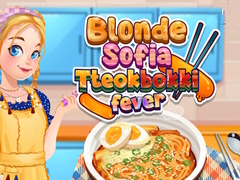 խաղ Blonde Sofia Tteokbokki Fever