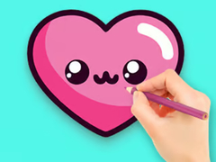 խաղ Coloring Book: Lovely Heart