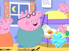 խաղ Jigsaw Puzzle: Peppa Sleeping Story