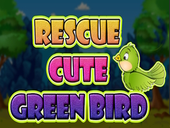 խաղ Rescue Cute Green Bird