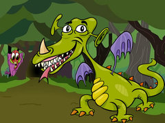 խաղ Fun Monsters Jigsaw