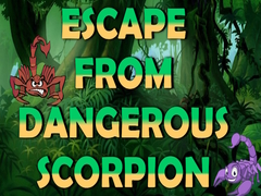 խաղ Escape From Dangerous Scorpion