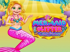 խաղ Mermaid Glitter Cake Maker 