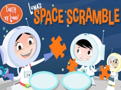 խաղ Earth to Luna! Luna's Space scramble