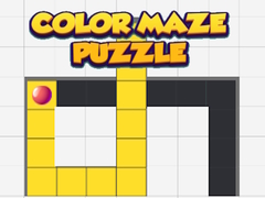 խաղ Colored Maze Puzzle