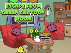 խաղ Escape from Green Cartoon Room