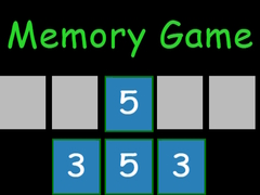 խաղ Memory game