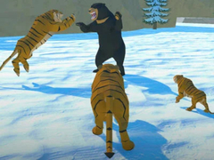 խաղ Tiger Family Simulator