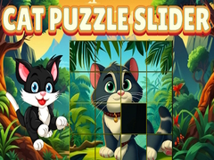 խաղ Cat Puzzle Slide