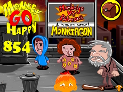 խաղ Monkey Go Happy Stage 854