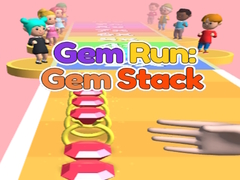 խաղ Gem Run: Gem Stack 