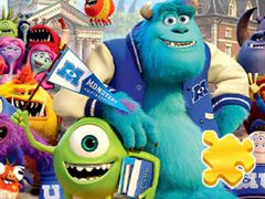 խաղ Jigsaw Puzzle: Monsters University