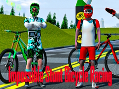 խաղ Impossible Stunt Bicycle Racing