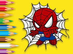 խաղ Coloring Book: Baby Spiderman