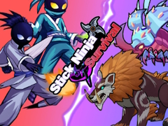 խաղ Stick Ninja Survival 