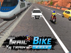 խաղ Trail Bike vs Train Race