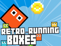խաղ Retro Running Boxes