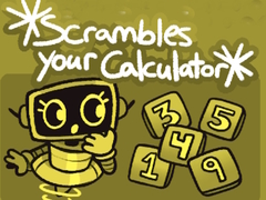 խաղ Scrambles Your Calculator