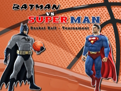խաղ Batman vs Superman Basketball Tournament
