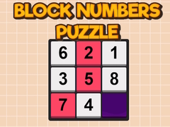խաղ Block Numbers Puzzle