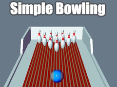 խաղ Simple Bowling