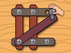խաղ Wood Nuts Master: Screw Puzzle
