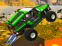 խաղ Monster Jeep Stunts