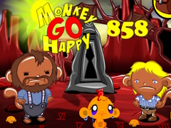 խաղ Monkey Go Happy Stage 858