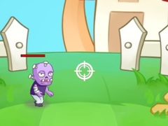 խաղ Garden Defense Zombie Siege