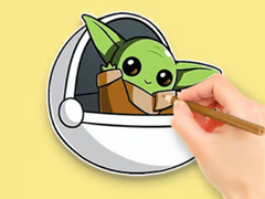 խաղ Coloring Book: Master Yoda