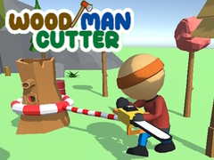 խաղ Wood Man Cutter