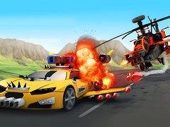 խաղ Chaos Road Combat Car Racing