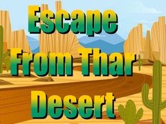 խաղ Escape From Thar Desert