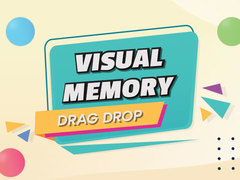 խաղ Visual Memory Drag Drop