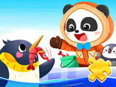 խաղ Jigsaw Puzzle: Baby Panda Antarctic Tour