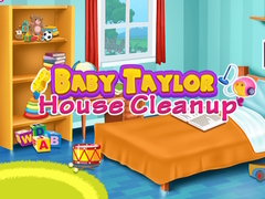 խաղ Baby Taylor House Cleanup