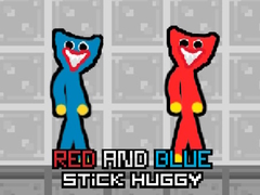 խաղ Red and Blue Stick Huggy