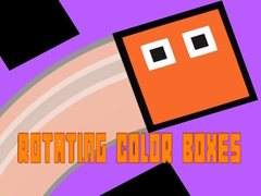 խաղ Rotating Colored Boxes
