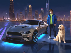 խաղ Mustang City Driver