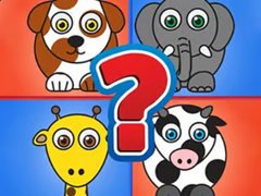 խաղ Kids Quiz: Animal Common Sense