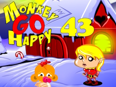 խաղ Monkey Go Happy Stage 43