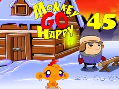 խաղ Monkey Go Happy Stage 45